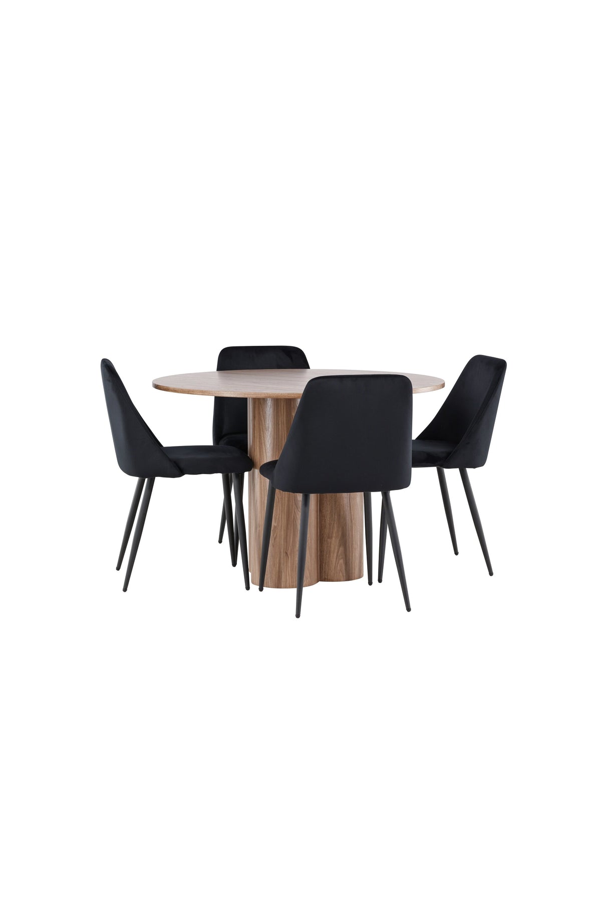 Olivia Matbord med Night Stolarna – MDF