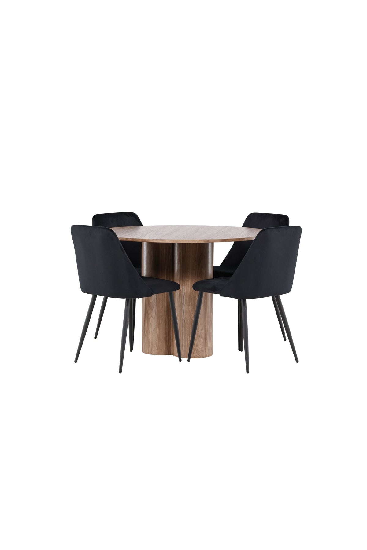 Olivia Matbord med Night Stolarna – MDF