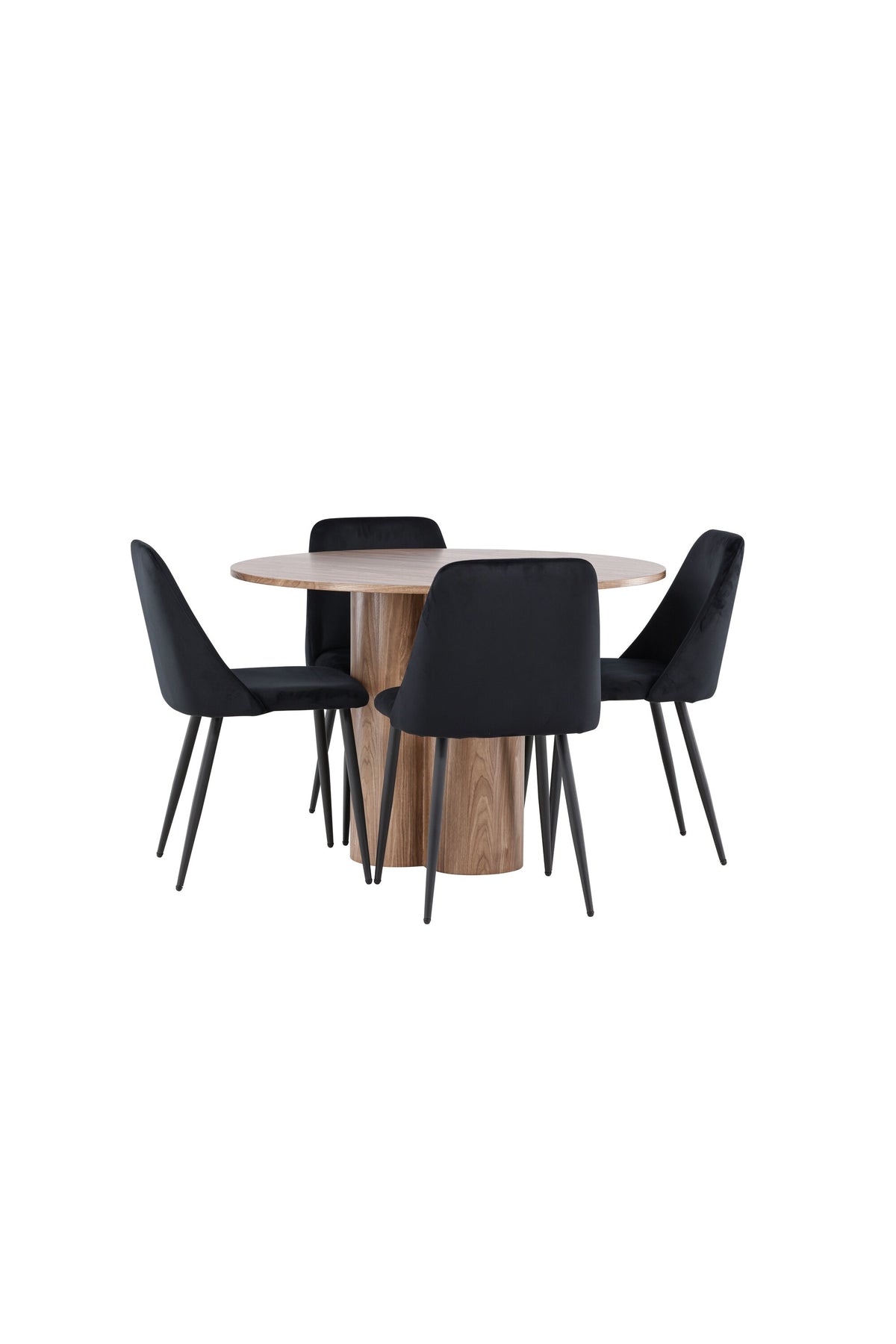 Olivia Matbord med Night Stolarna – MDF