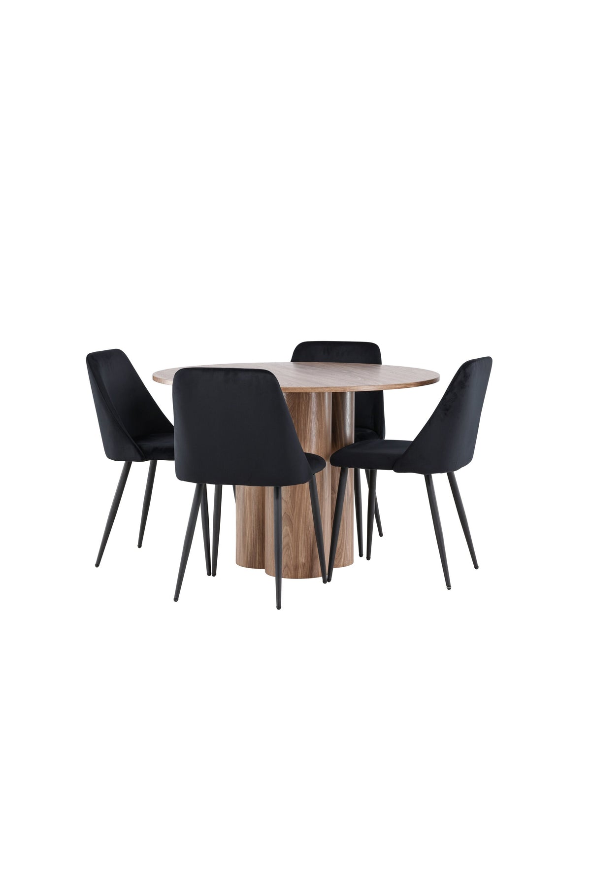 Olivia Matbord med Night Stolarna – MDF