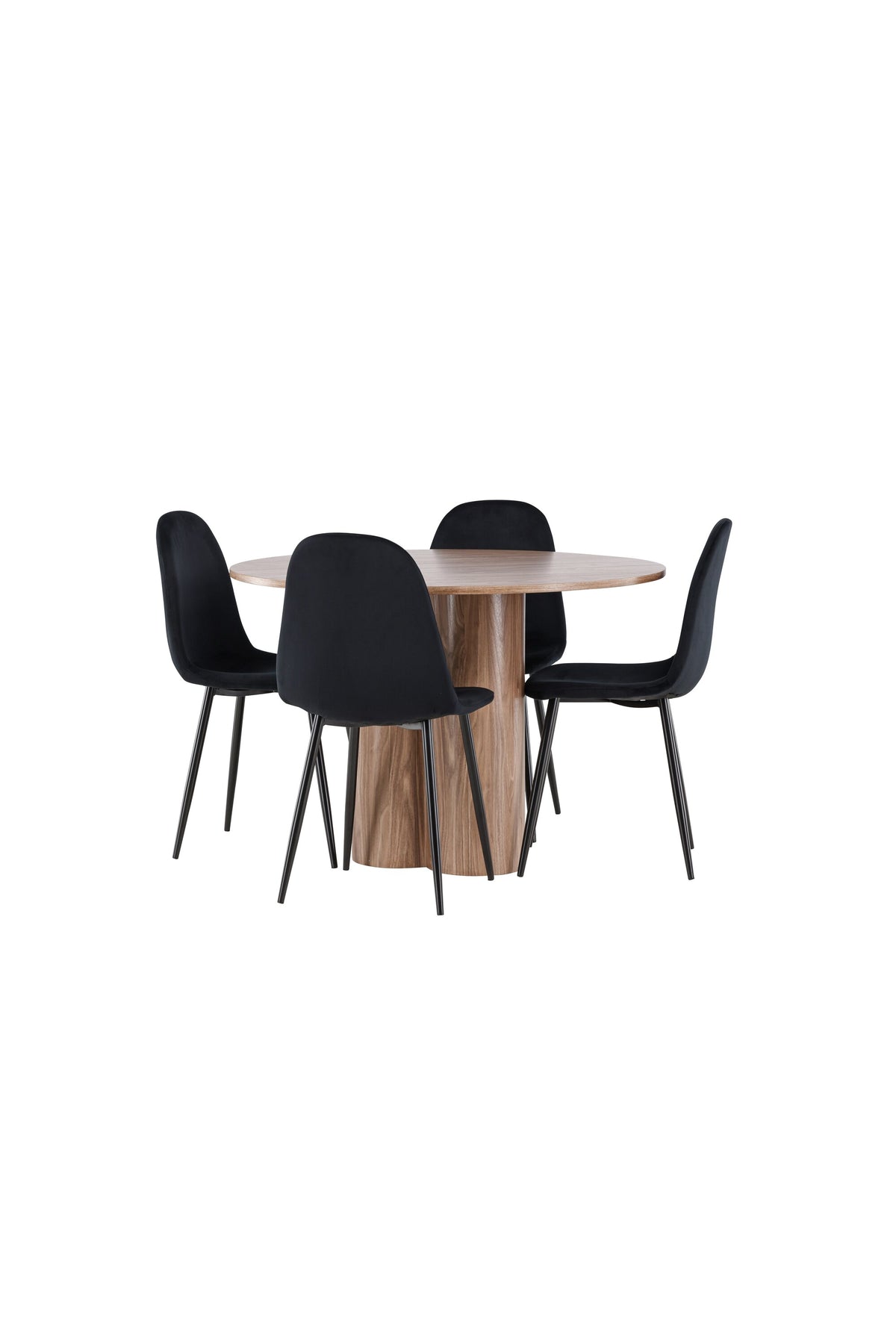 Olivia Matbord med Polar Stolarna – MDF