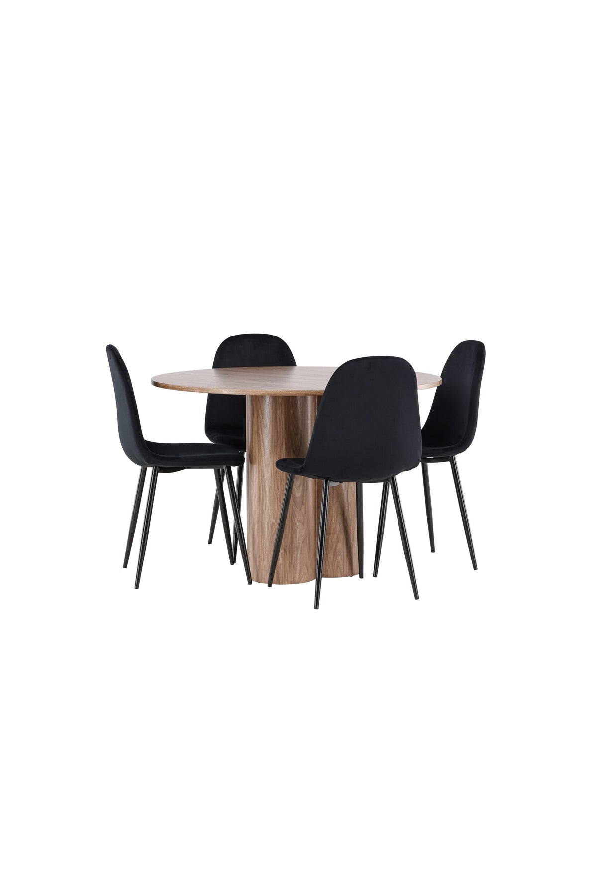 Olivia Matbord med Polar Stolarna – MDF