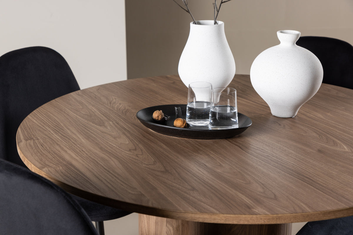 Olivia Matbord med Polar Stolarna – MDF