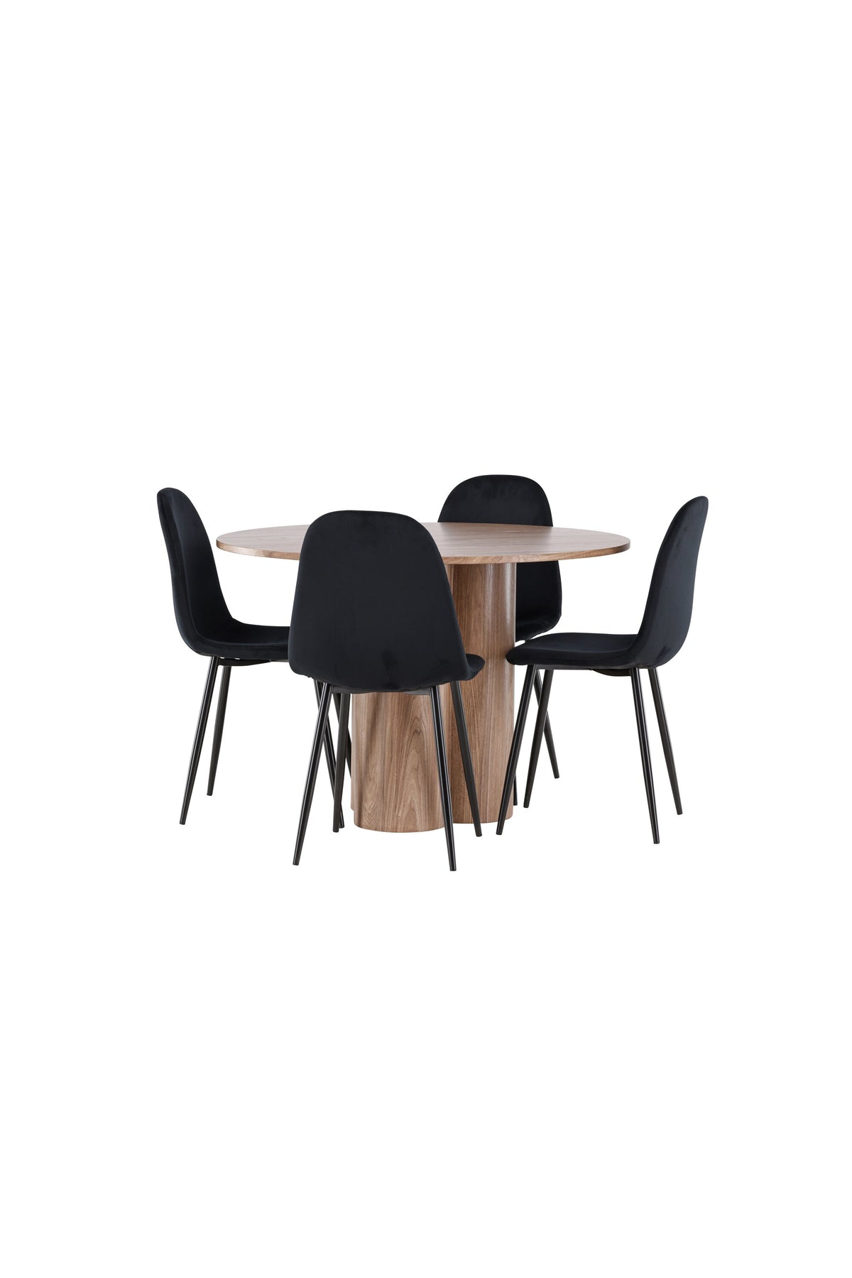 Olivia Matbord med Polar Stolarna – MDF