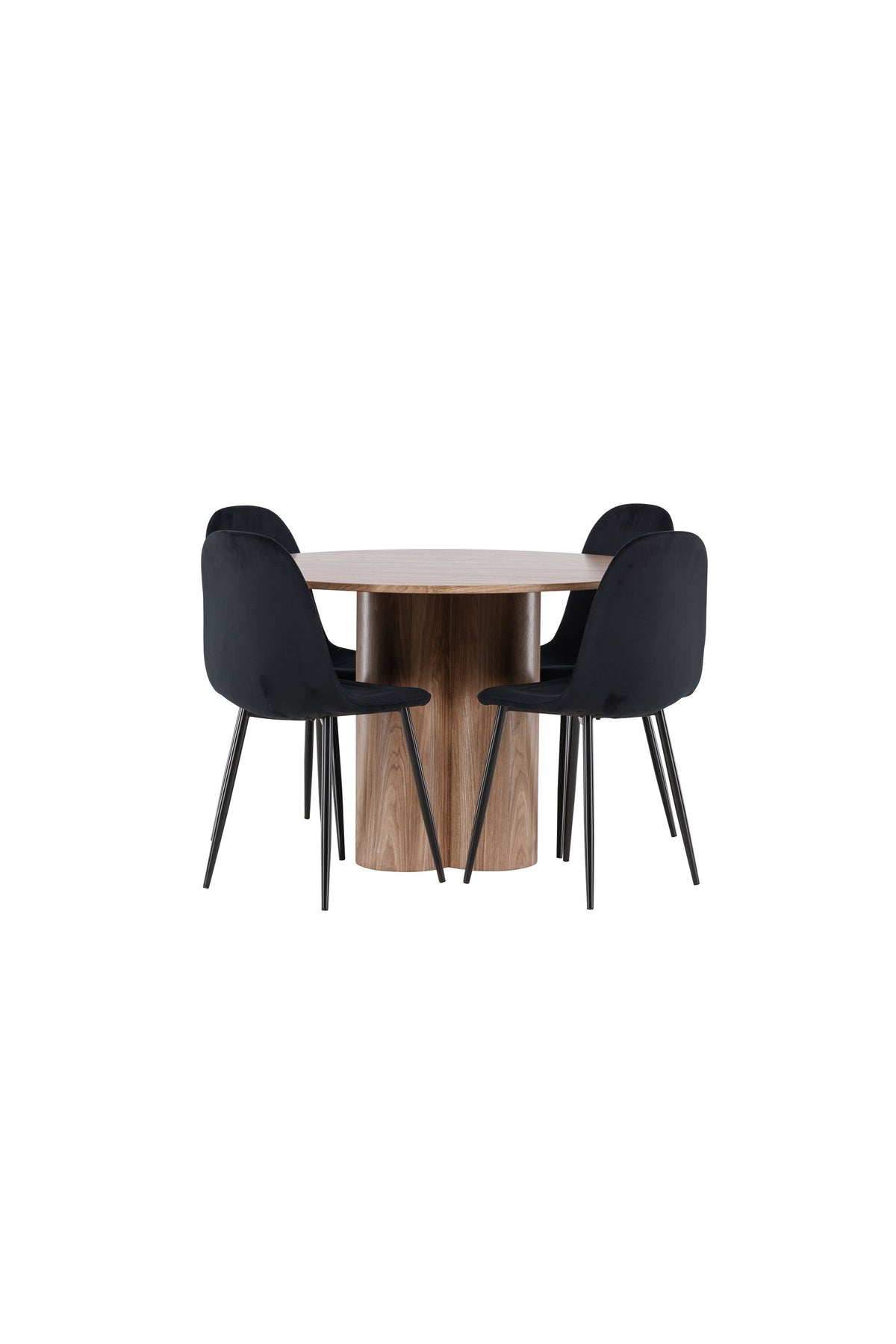 Olivia Matbord med Polar Stolarna – MDF