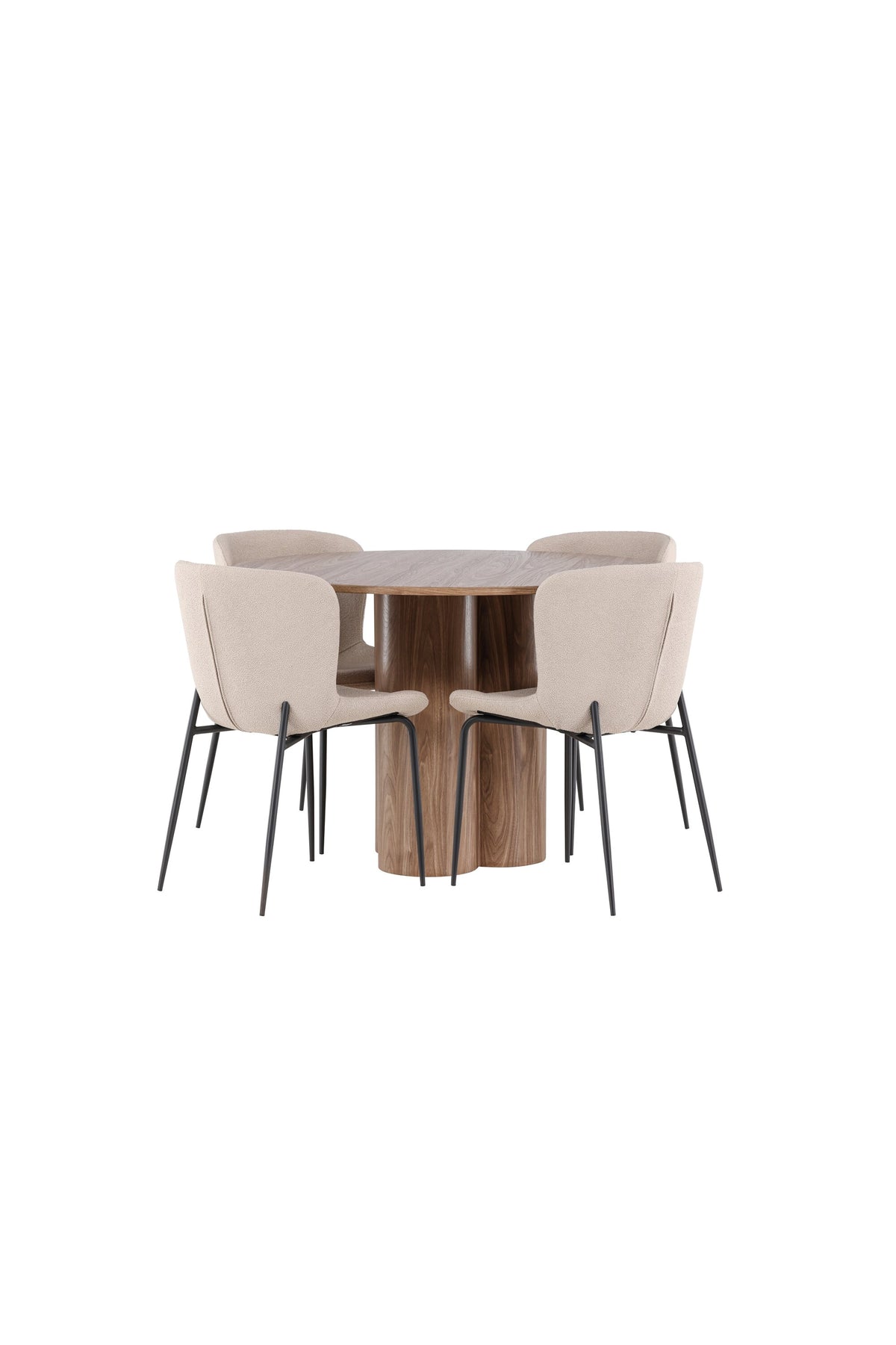 Olivia Matbord med Modesto Stolarna – MDF