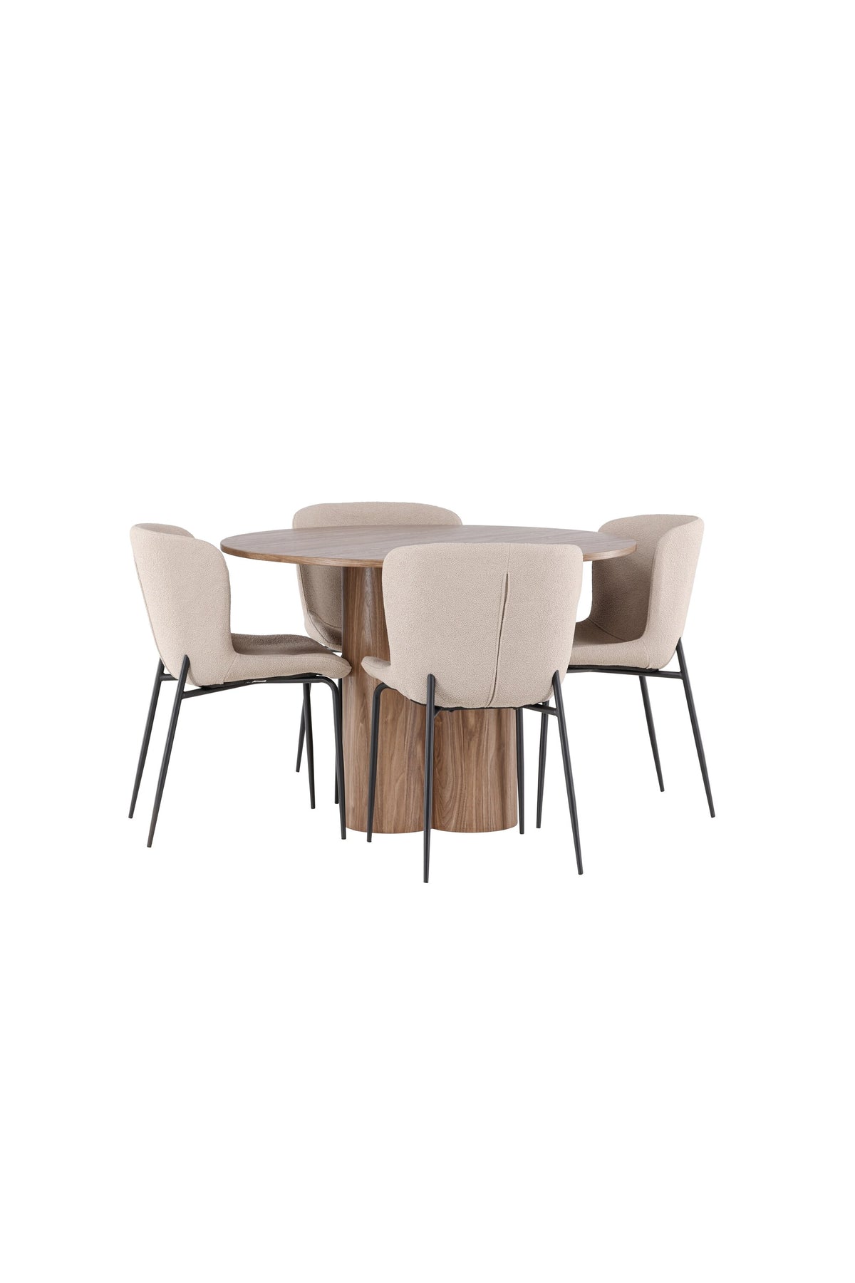 Olivia Matbord med Modesto Stolarna – MDF