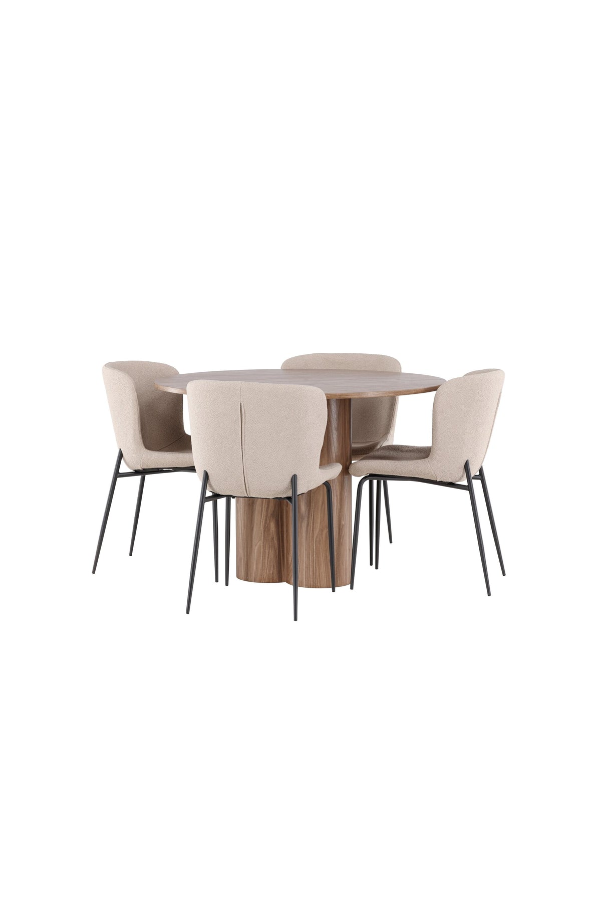 Olivia Matbord med Modesto Stolarna – MDF