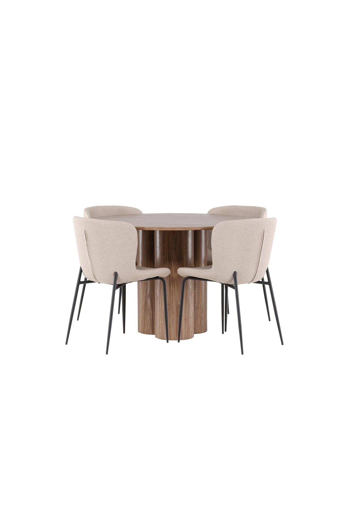 Olivia Matbord med Modesto Stolarna – MDF