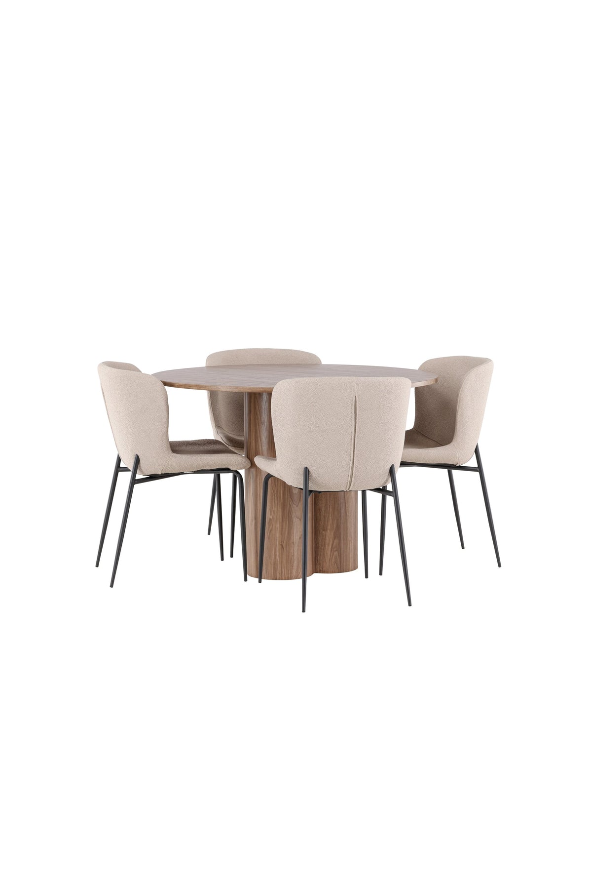 Olivia Matbord med Modesto Stolarna – MDF