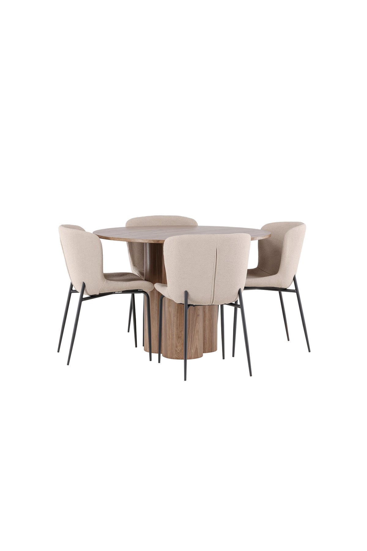 Olivia Matbord med Modesto Stolarna – MDF