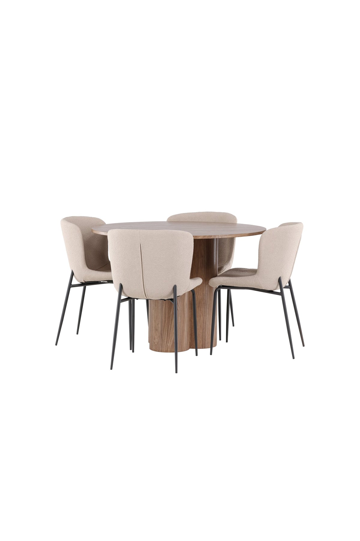 Olivia Matbord med Modesto Stolarna – MDF