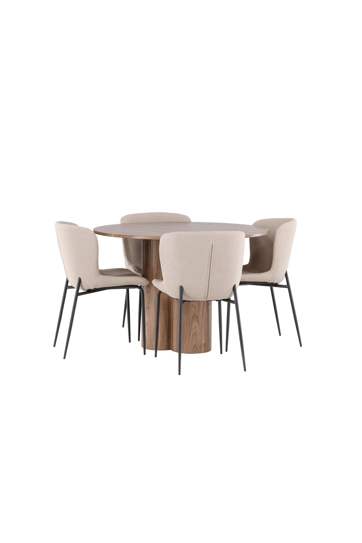 Olivia Matbord med Modesto Stolarna – MDF