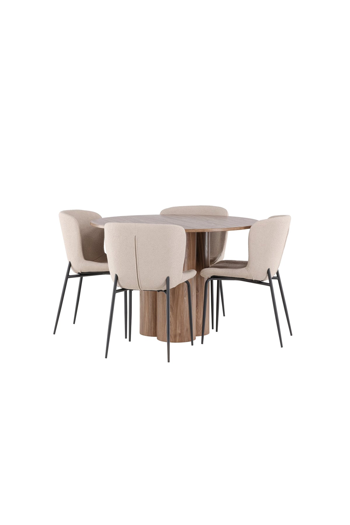 Olivia Matbord med Modesto Stolarna – MDF
