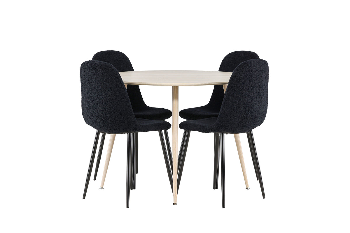 Plaza Matbord med Polar Stolarna – MDF