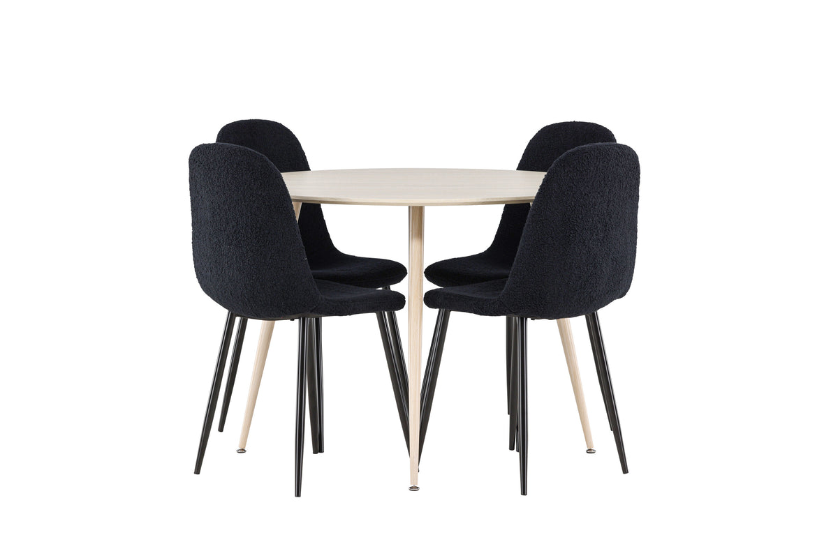 Plaza Matbord med Polar Stolarna – MDF