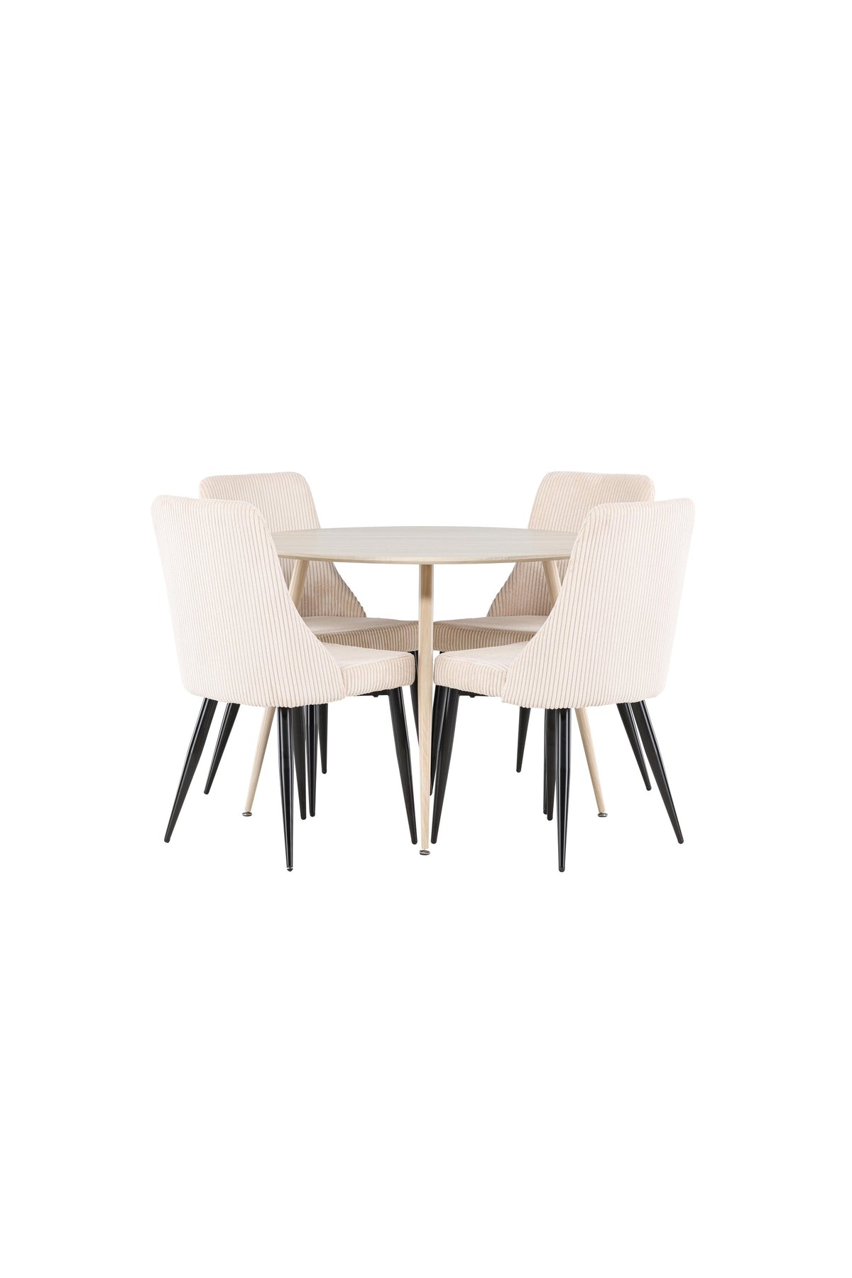 Plaza Matbord med Leone Stolarna – MDF