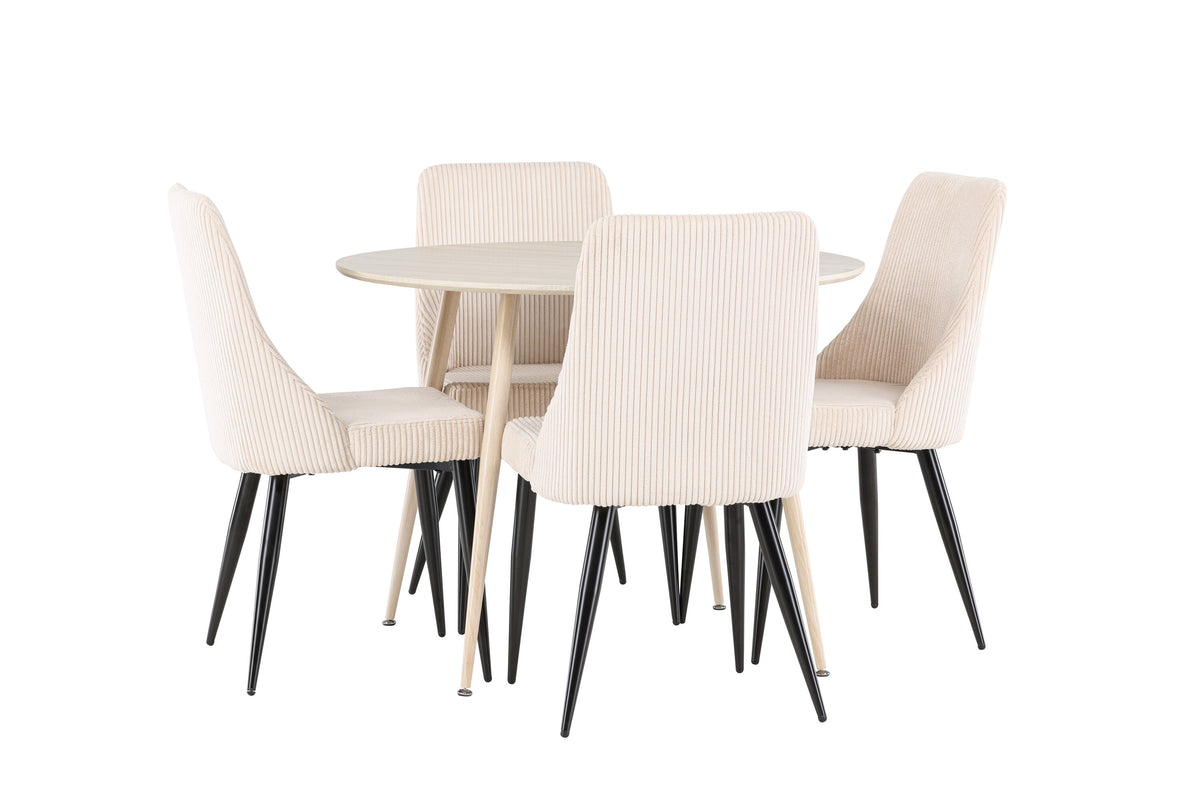 Plaza Matbord med Leone Stolarna – MDF
