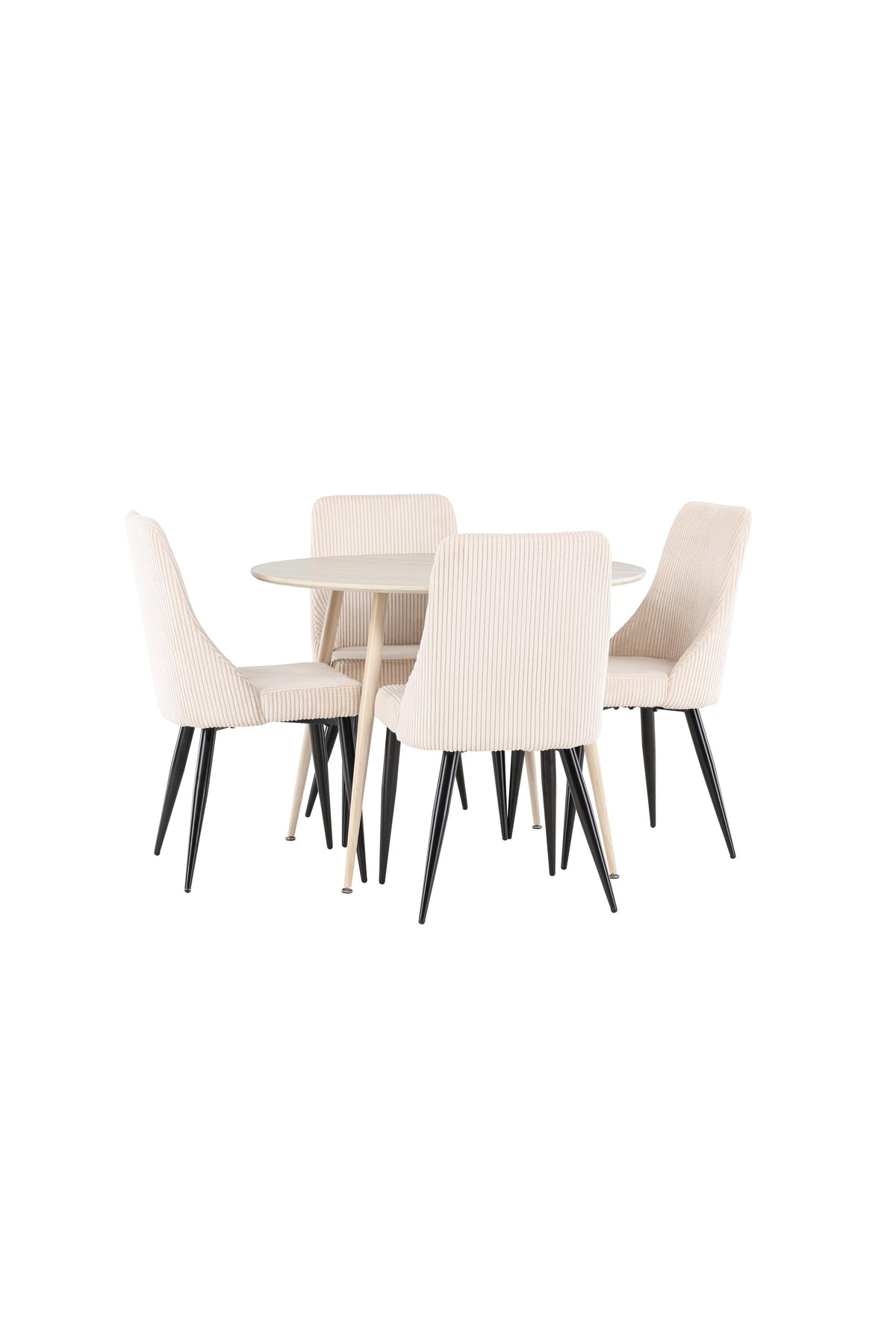 Plaza Matbord med Leone Stolarna – MDF
