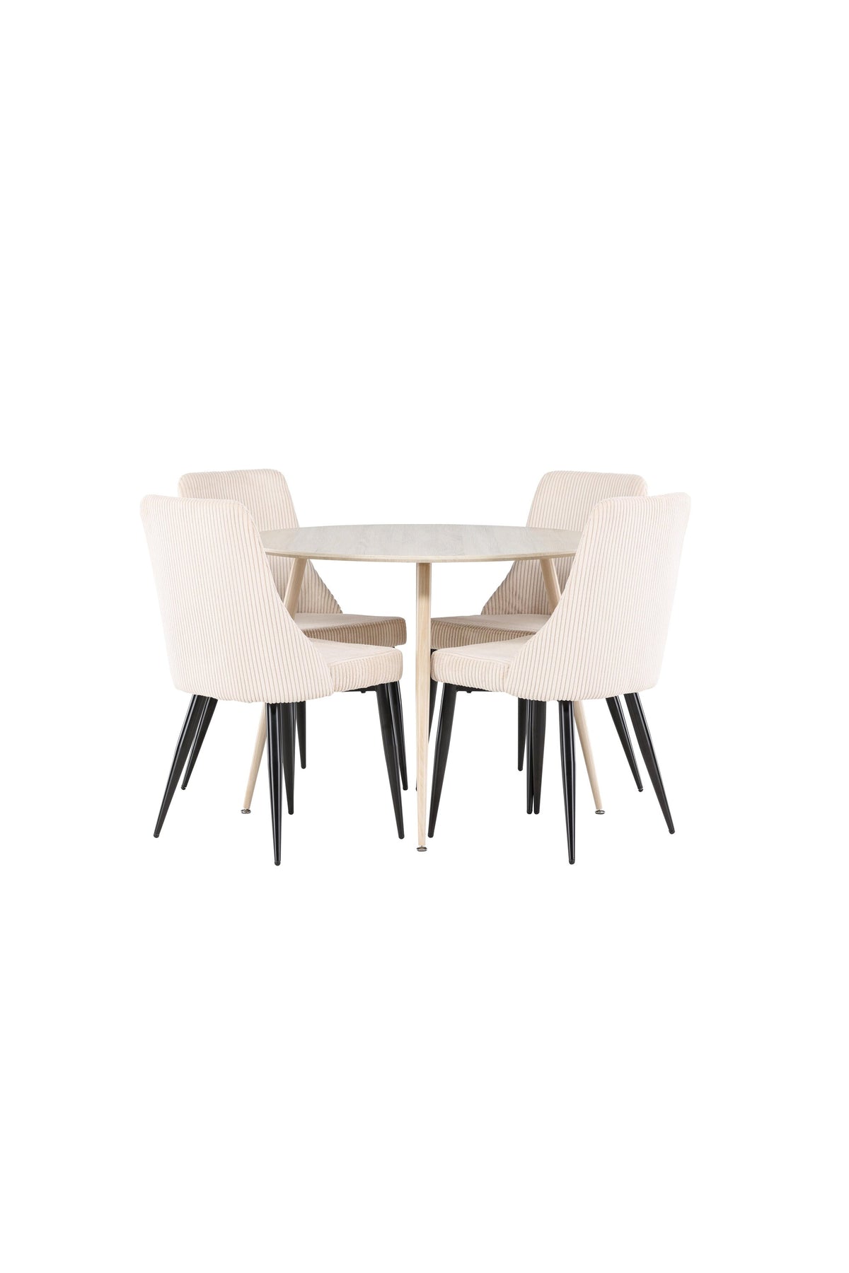 Plaza Matbord med Leone Stolarna – MDF