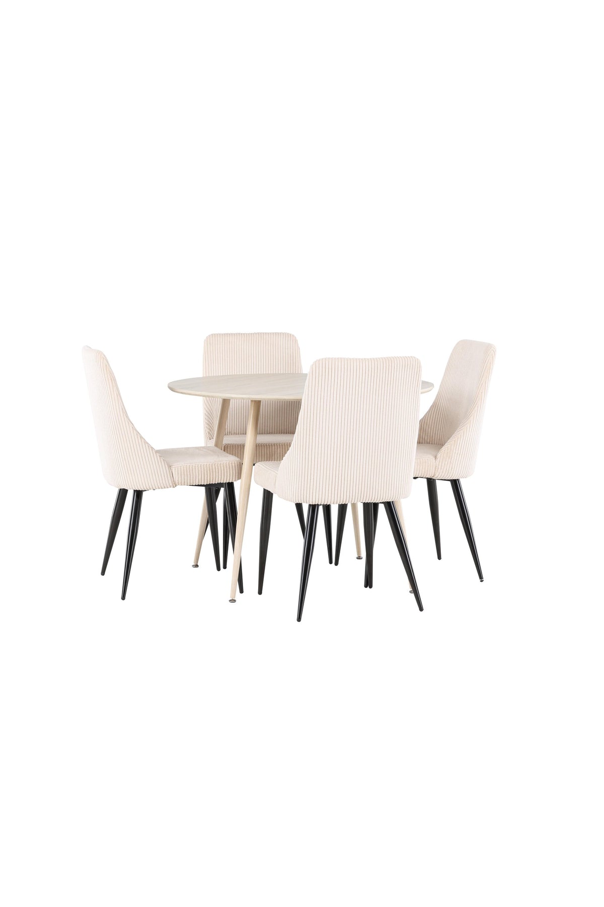 Plaza Matbord med Leone Stolarna – MDF