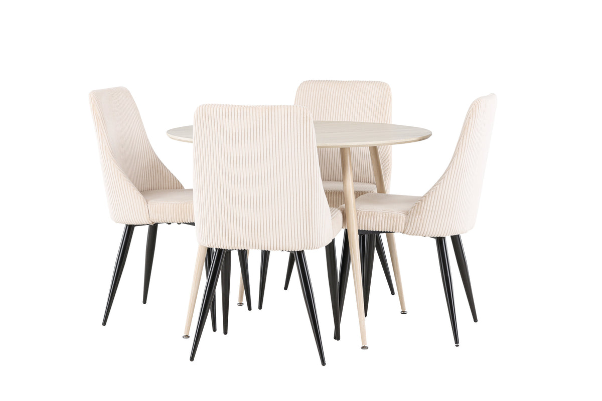 Plaza Matbord med Leone Stolarna – MDF