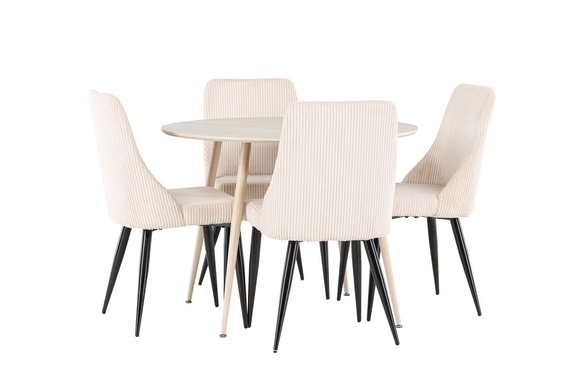 Plaza Matbord med Leone Stolarna – MDF
