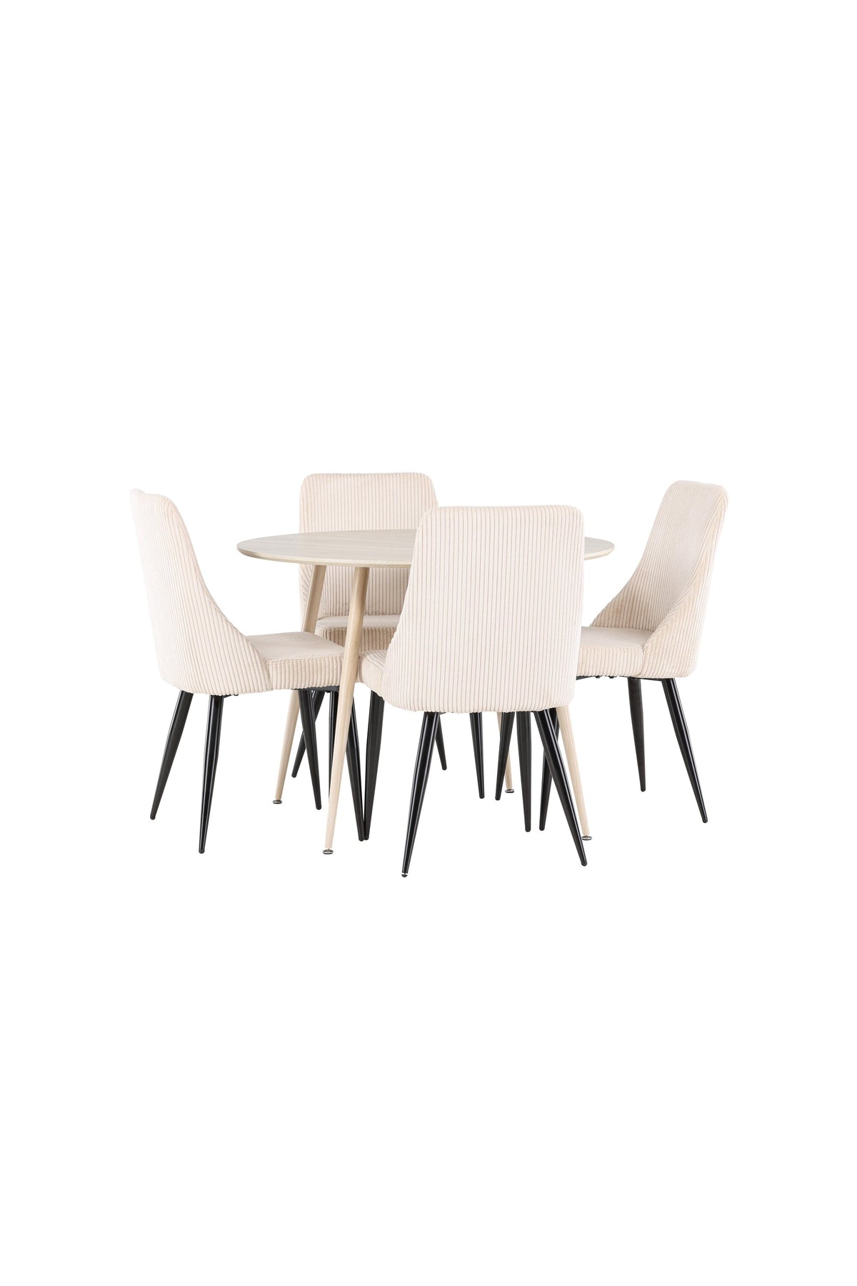 Plaza Matbord med Leone Stolarna – MDF