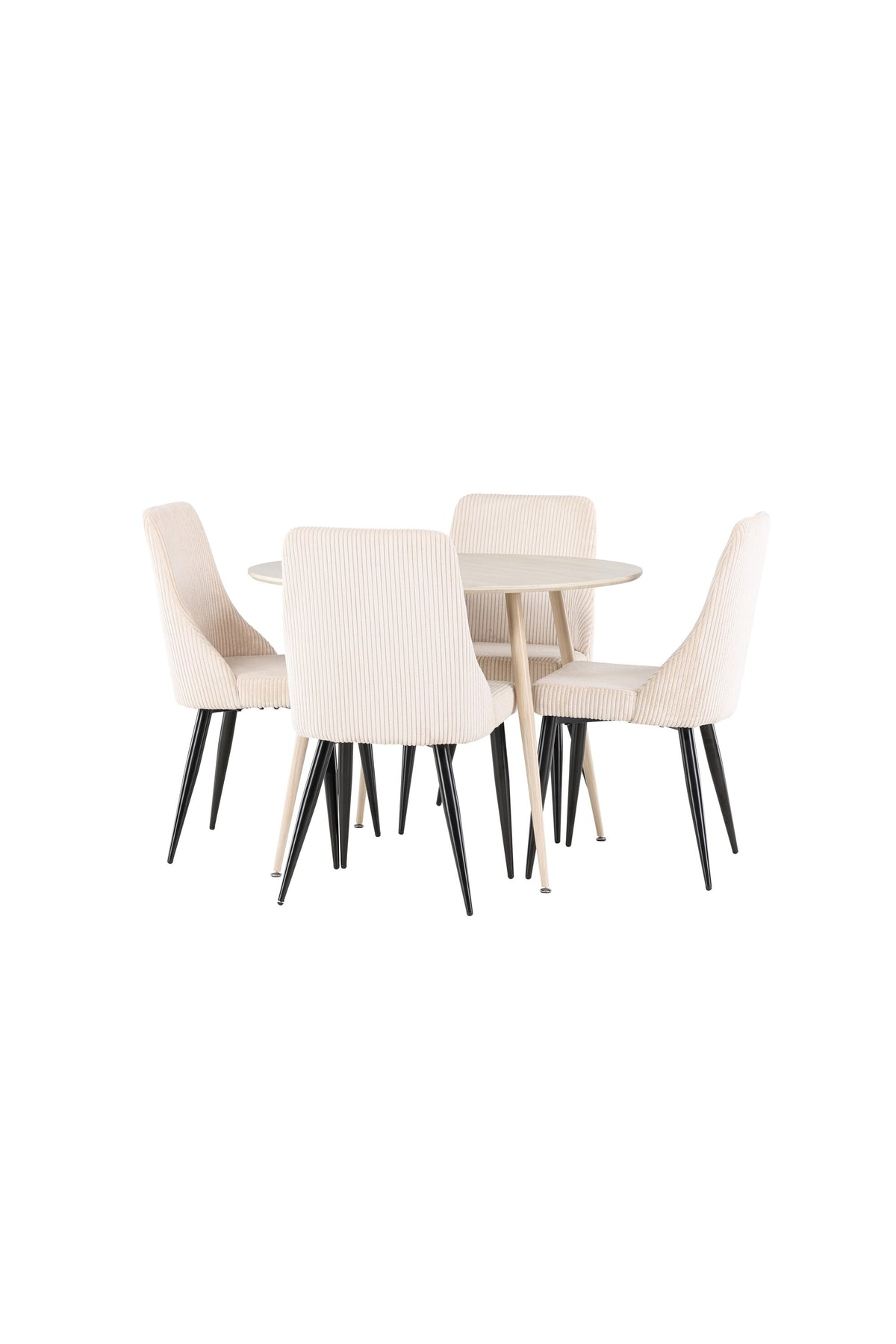 Plaza Matbord med Leone Stolarna – MDF