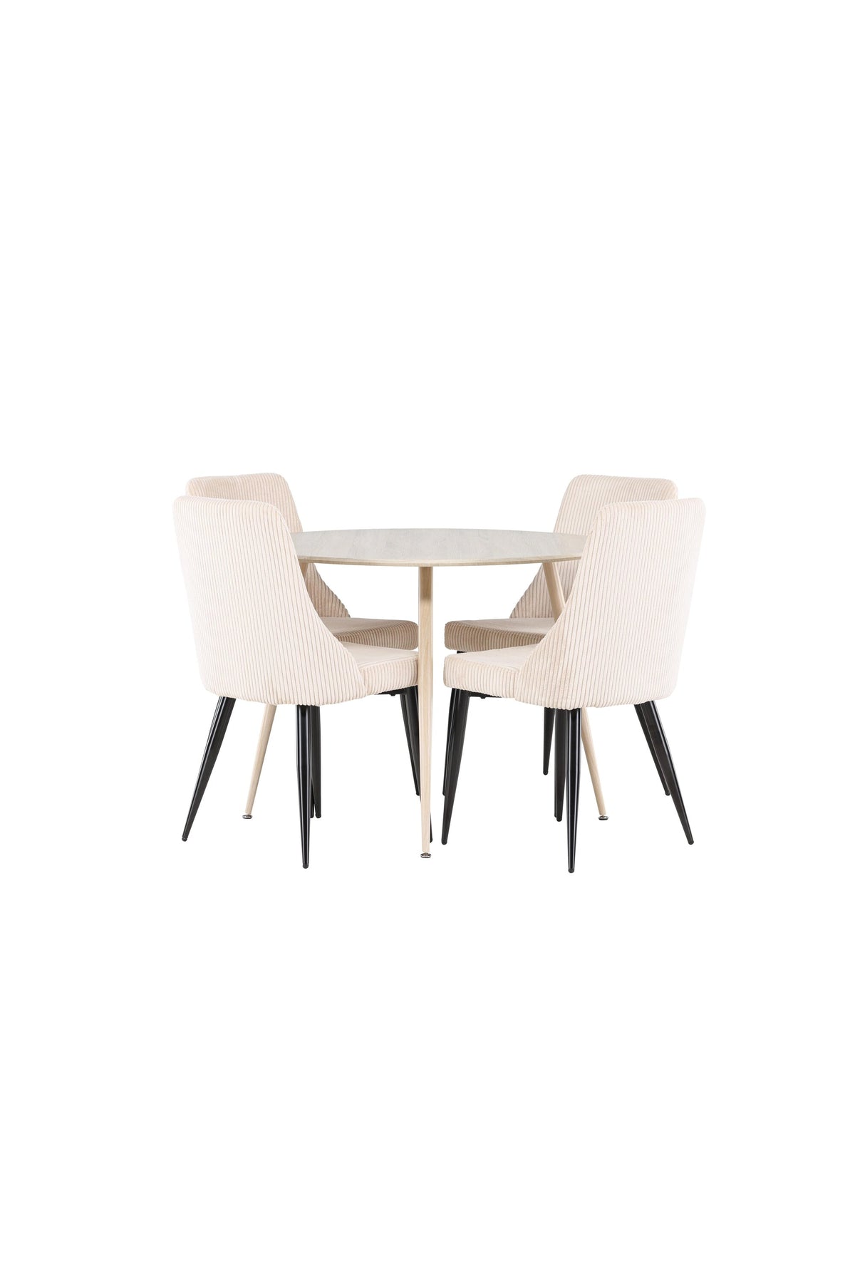 Plaza Matbord med Leone Stolarna – MDF