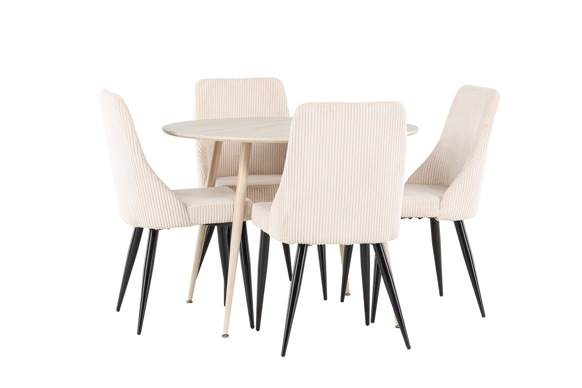 Plaza Matbord med Leone Stolarna – MDF