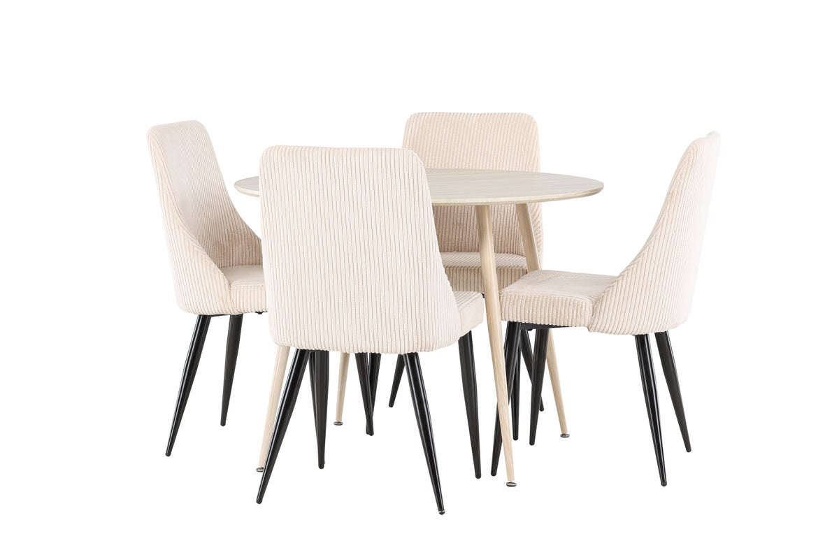 Plaza Matbord med Leone Stolarna – MDF