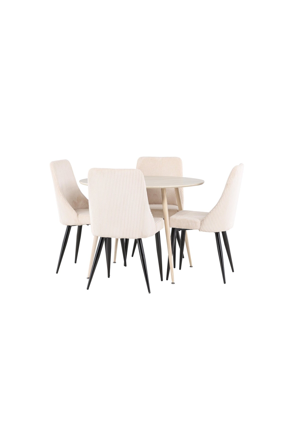 Plaza Matbord med Leone Stolarna – MDF