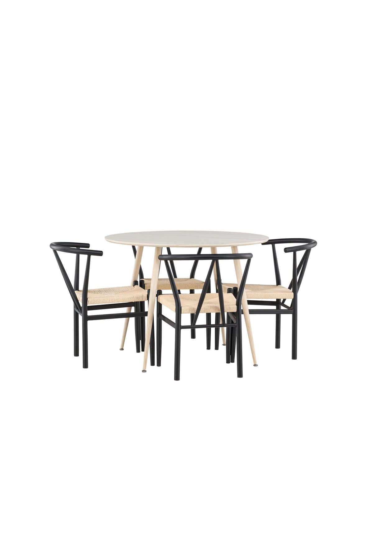 Plaza Matbord med Alfons Stolarna