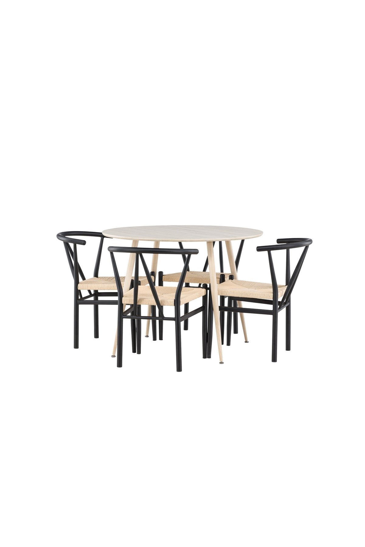 Plaza Matbord med Alfons Stolarna