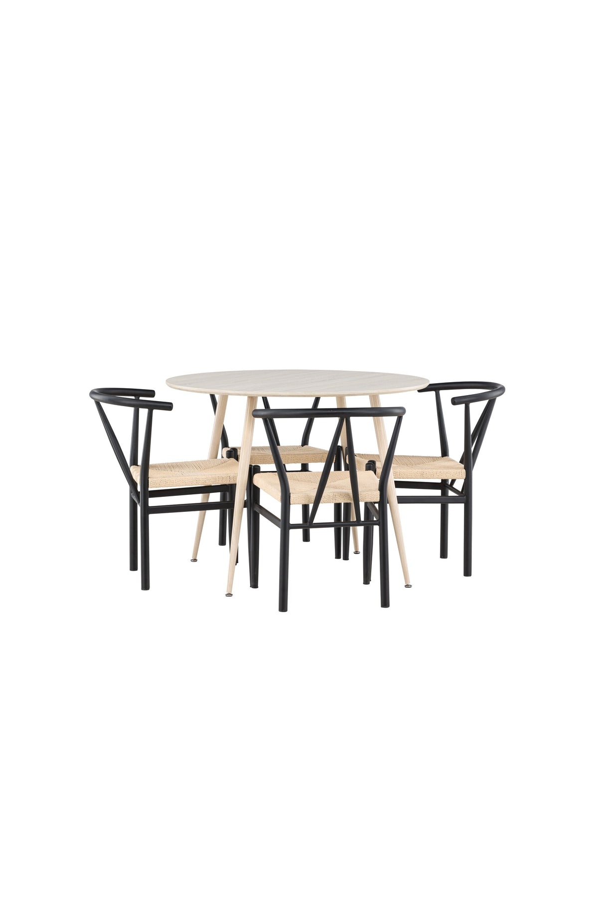 Plaza Matbord med Alfons Stolarna