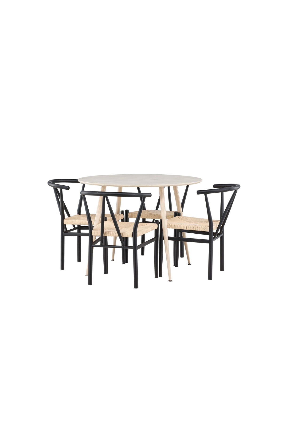 Plaza Matbord med Alfons Stolarna