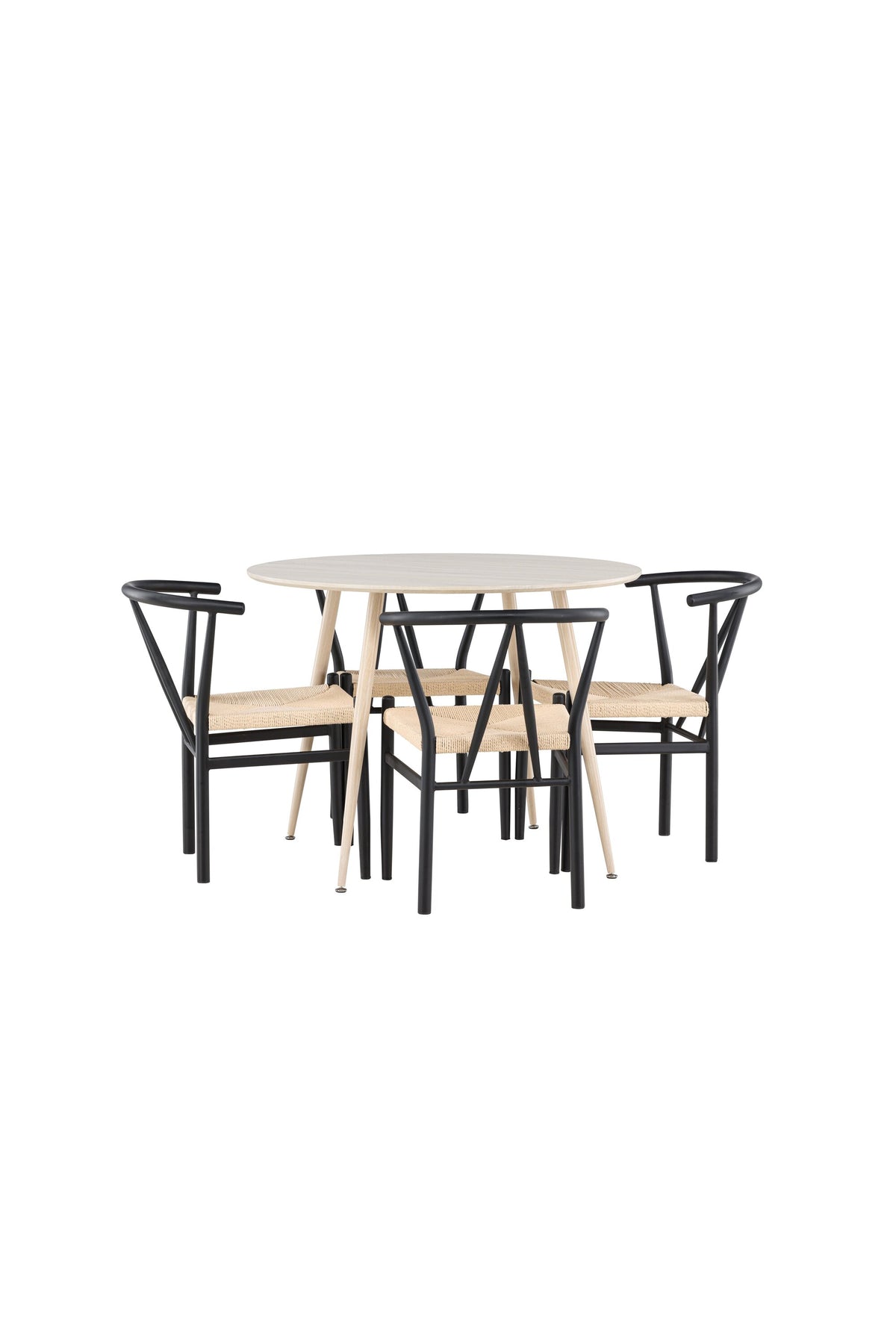 Plaza Matbord med Alfons Stolarna