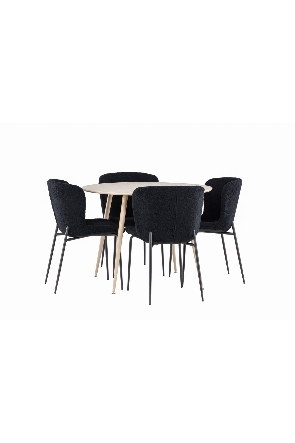 Plaza Matbord med Modesto Stolarna – MDF