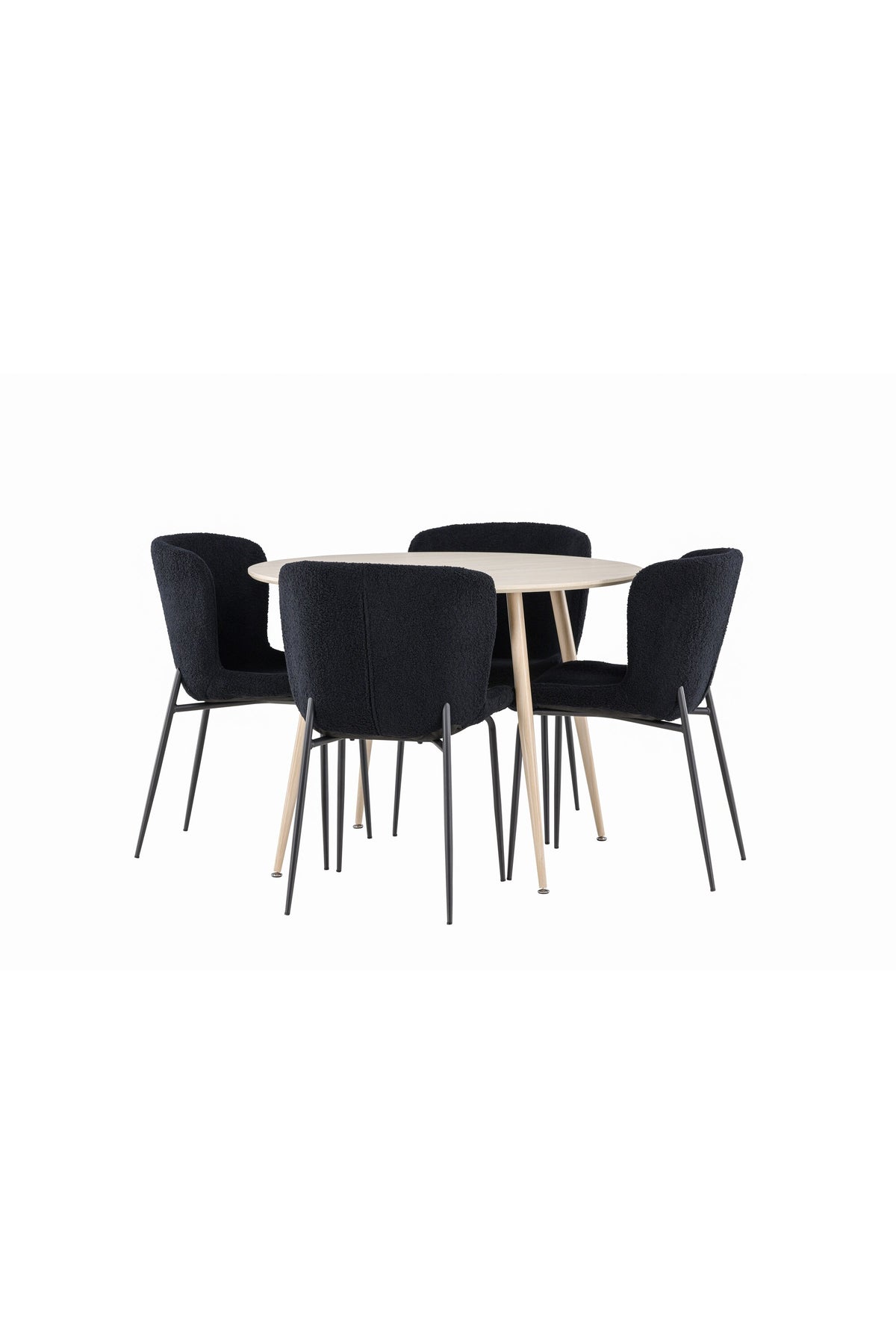 Plaza Matbord med Modesto Stolarna – MDF