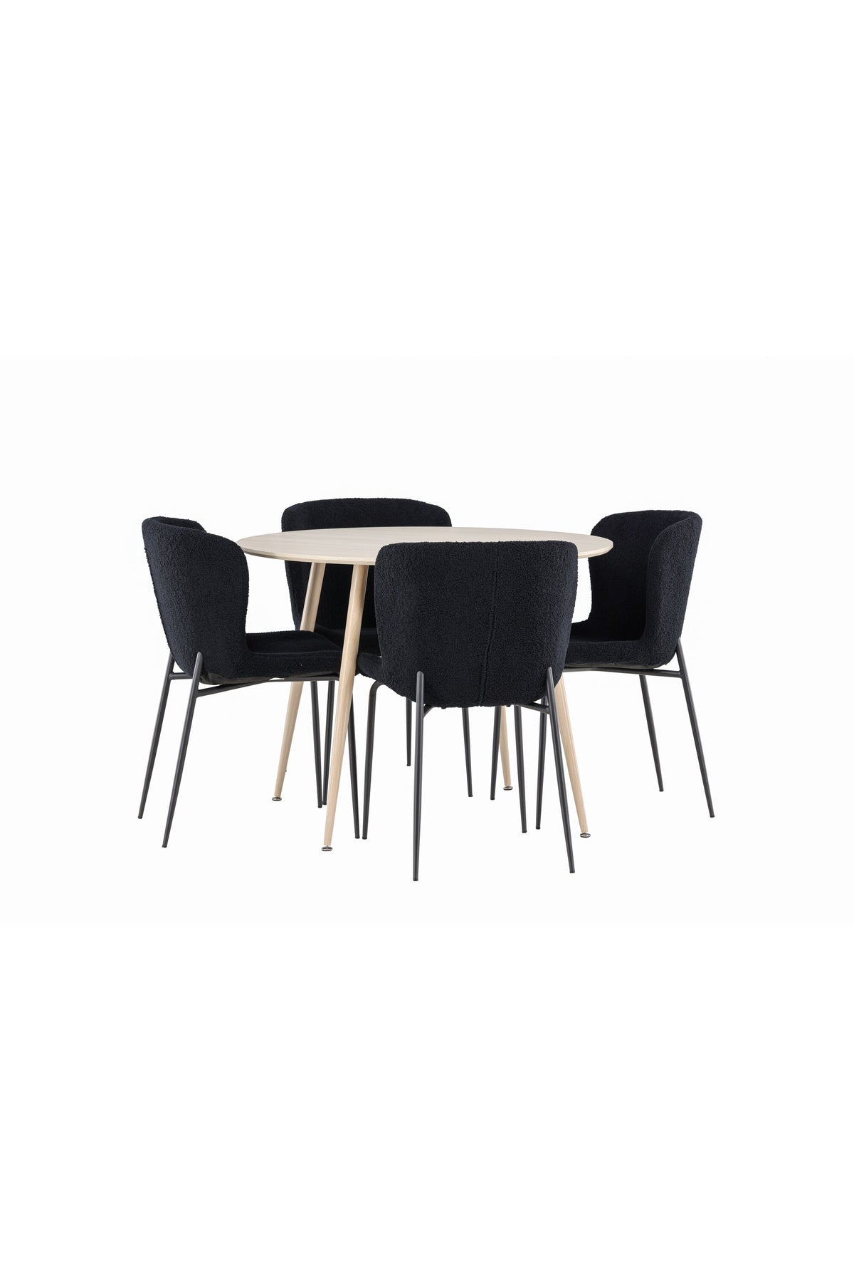 Plaza Matbord med Modesto Stolarna – MDF