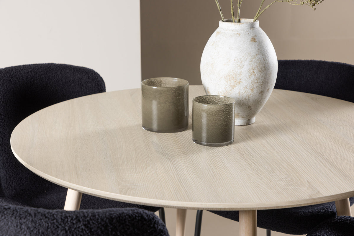 Plaza Matbord med Modesto Stolarna – MDF