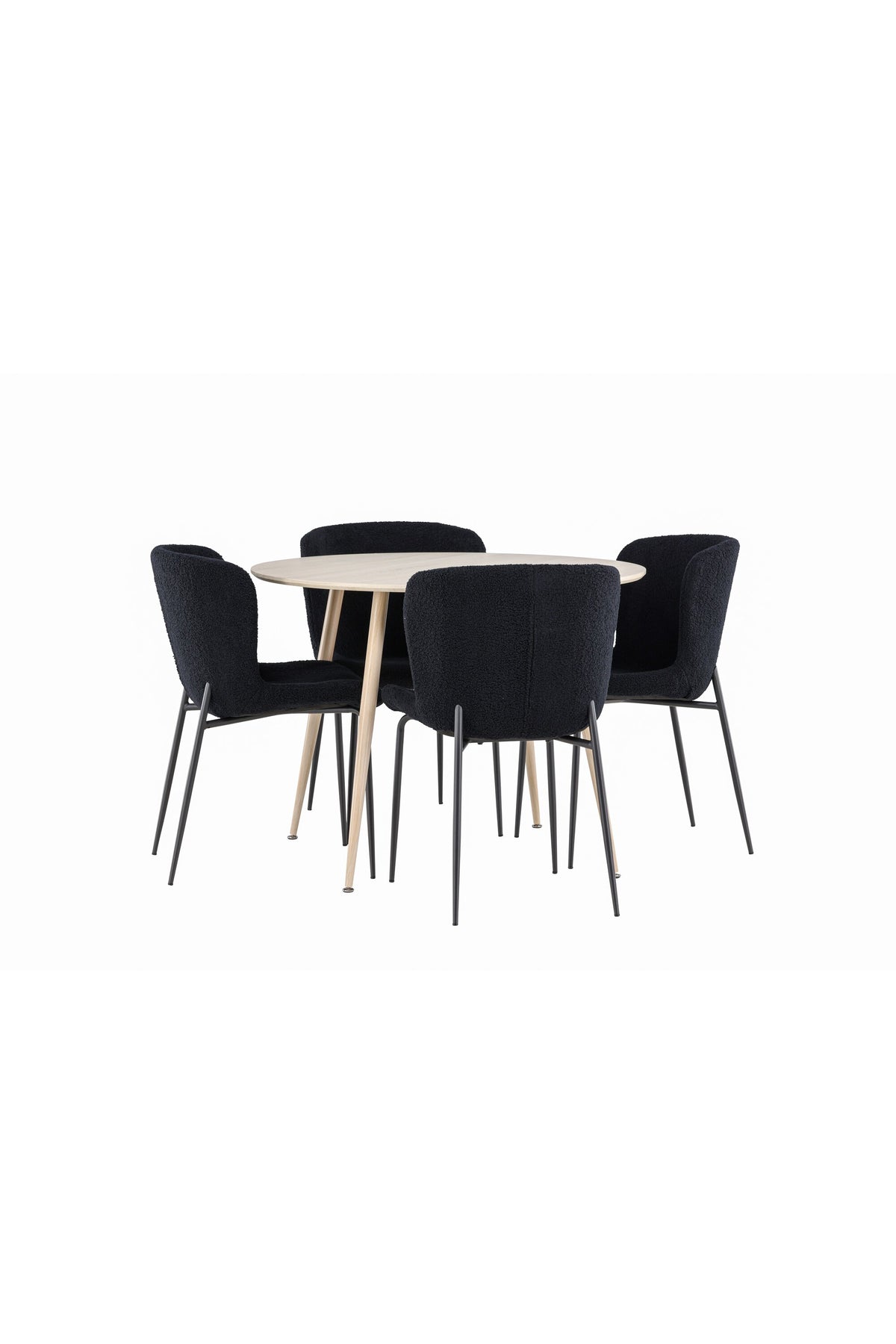 Plaza Matbord med Modesto Stolarna – MDF