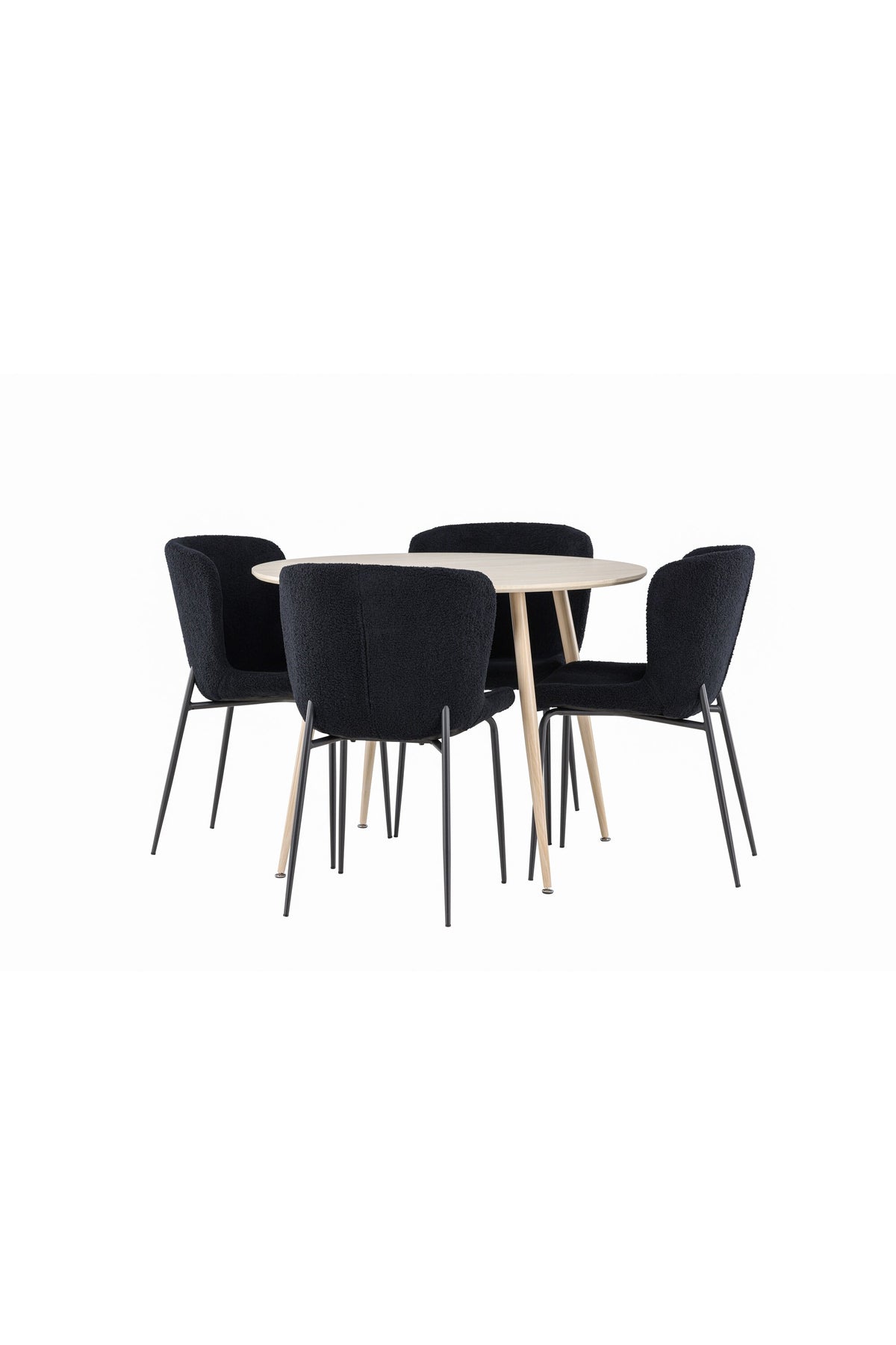 Plaza Matbord med Modesto Stolarna – MDF