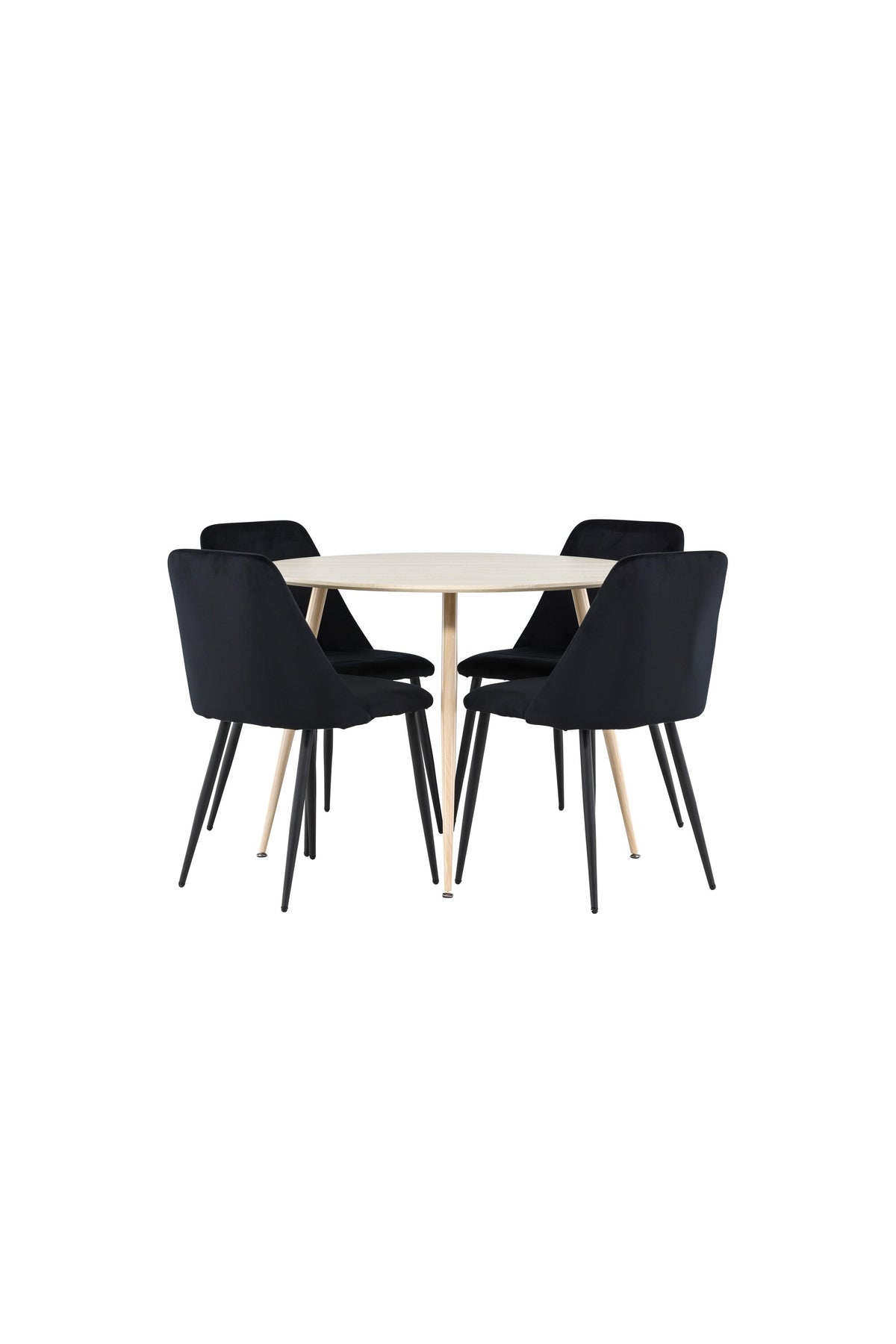 Plaza Matbord med Night Stolarna