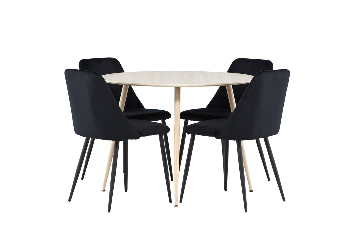 Plaza Matbord med Night Stolarna