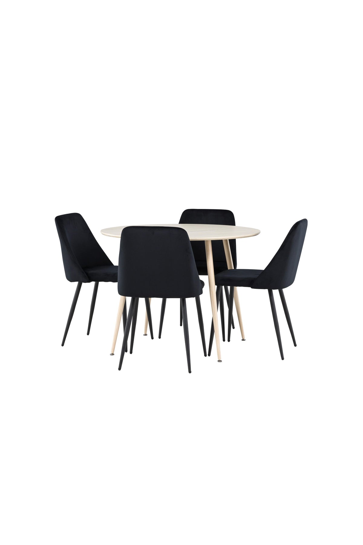 Plaza Matbord med Night Stolarna