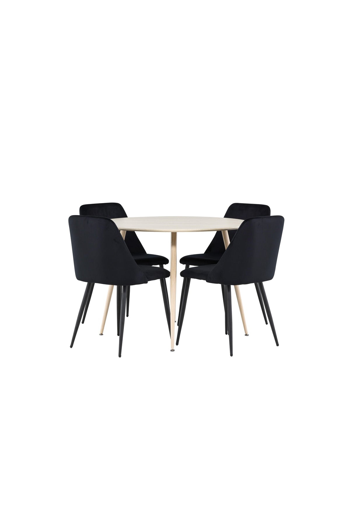 Plaza Matbord med Night Stolarna