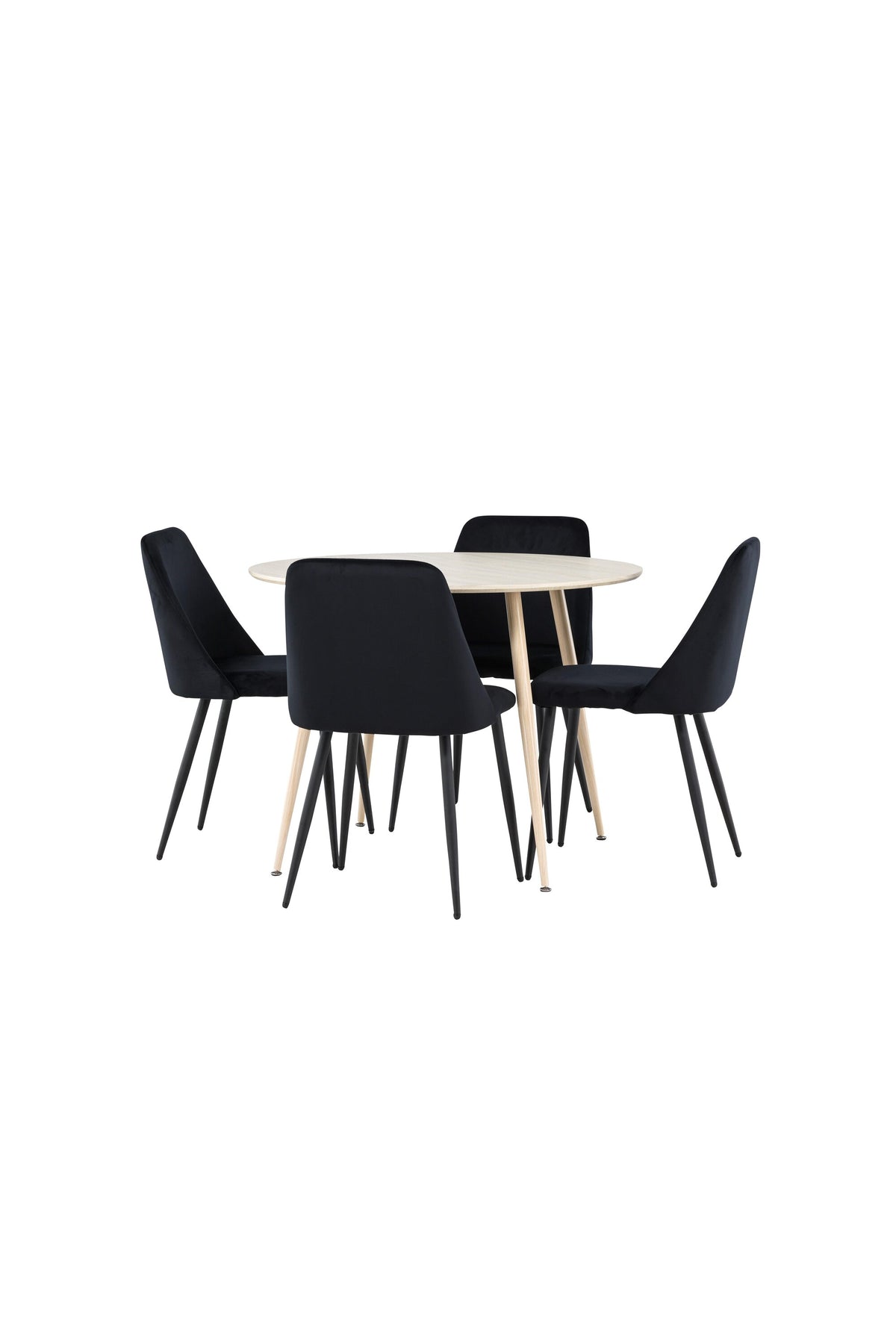 Plaza Matbord med Night Stolarna