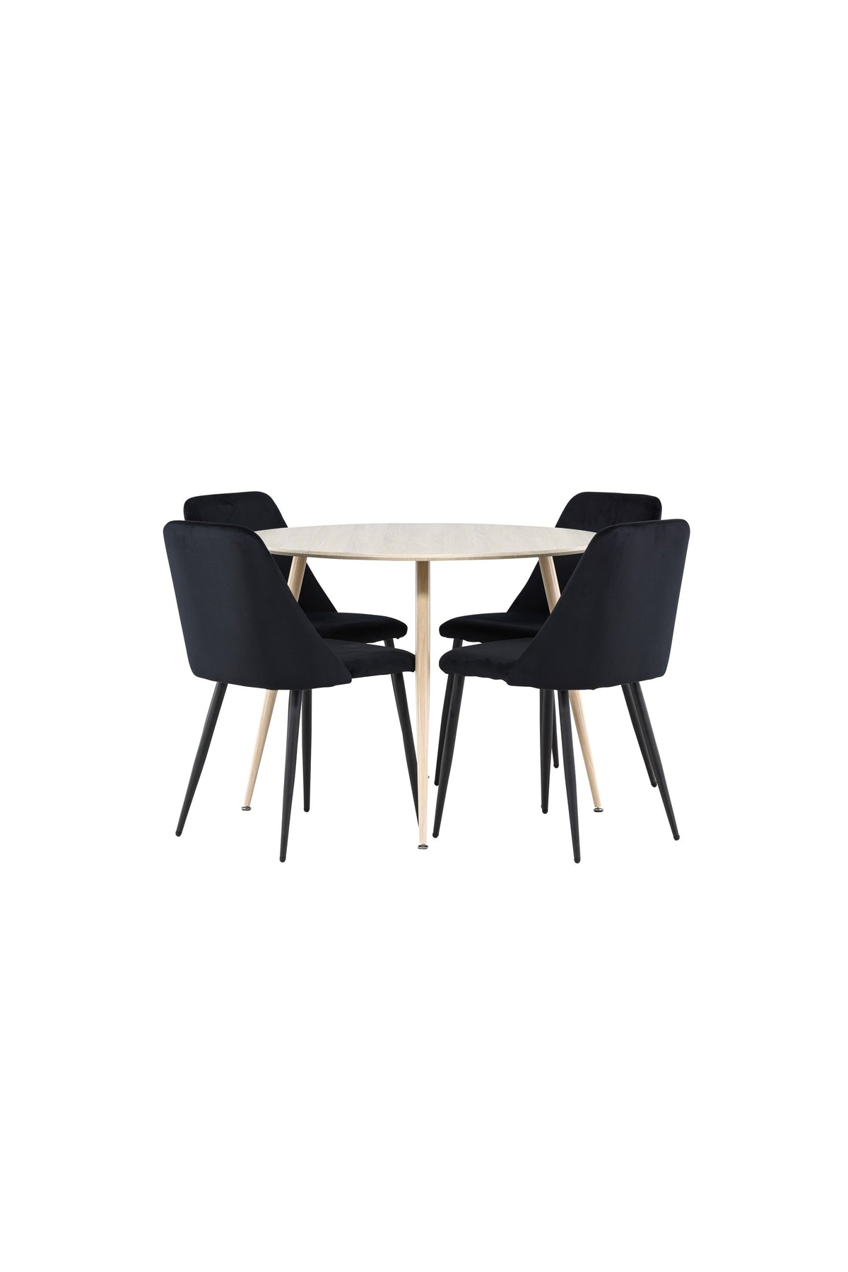 Plaza Matbord med Night Stolarna